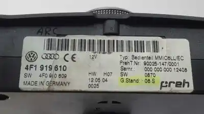 Second-hand car spare part multifunction switch for audi a6 berlina (4f2) 3.0 tdi quattro (165kw) oem iam references 4f1919610q  