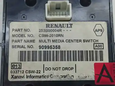 Second-hand car spare part multifunction switch for renault laguna iii expression tomtom oem iam references 253b00004r  253b00345r