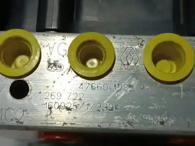 Second-hand car spare part abs for renault captur adventure oem iam references 476601283r 0265256363 476605196r