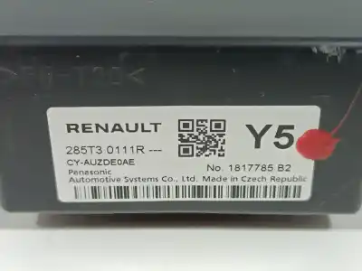 Peça sobressalente para automóvel em segunda mão módulo eletrônico por renault austral tce 160 referências oem iam 285t30111r  