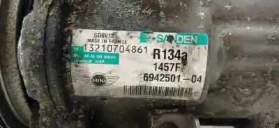 Second-hand car spare part air conditioning compressor for bmw mini (r56) 1.6 16v cat oem iam references 694250104 694250104 694250104