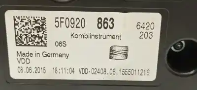 Peça sobressalente para automóvel em segunda mão quadrante por seat leon (5f1) fr referências oem iam 5f0920863 5f0920863 5f0920863