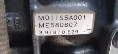 Автозапчастина б/у коробка передач для mitsubishi montero (v20/v40) 2500 td gl посилання на oem iam me580807 me580807 me580807