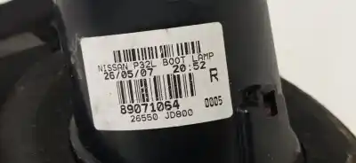 Peça sobressalente para automóvel em segunda mão farolim interior traseiro direito por nissan qashqai (j10) acenta referências oem iam 89071064