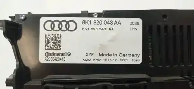 Автозапчастина б/у клімат-контроль для audi a4 b8 (8k2) 2.0 tdi посилання на oem iam 8k1820043aa 8k1820043aa 8k1820043aa