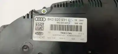 Second-hand car spare part dashboard for audi a4 b8 (8k2) 2.0 tdi oem iam references 8k0920931c 8k0920931c 8k0920931c