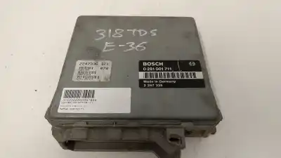 Second-hand car spare part ECU ENGINE CONTROL for BMW SERIE 3 BERLINA (E36)  OEM IAM references 0281001711  2247335