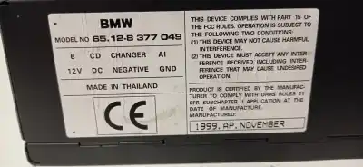 Second-hand car spare part AUDIO SYSTEM / RADIO CD for BMW SERIE 3 BERLINA (E46)  OEM IAM references 65128377049 65128377049 65128377049