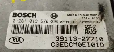 Peça sobressalente para automóvel em segunda mão centralina de motor uce por kia cee´d emotion referências oem iam 3911327710 3911327710 0281013570