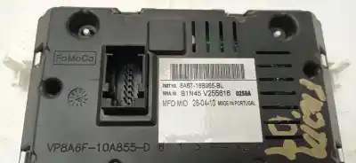 Second-hand car spare part MULTIFUNCTION DISPLAY for FORD FIESTA (CB1)  OEM IAM references 8A6T18B955BL 8A6T18B955BL 8A6T18B955BL