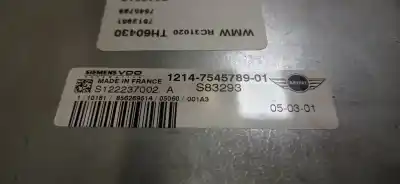 Peça sobressalente para automóvel em segunda mão centralina de motor uce por mini mini (r50, r53) cooper referências oem iam 1214754578901 s83293 s122237002