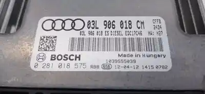 Second-hand car spare part ECU ENGINE CONTROL for AUDI Q3 (8U)  OEM IAM references 03L906018CM EDC17C46 0281018575