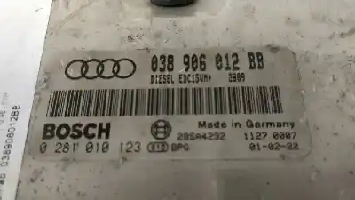 Second-hand car spare part ecu engine control for audi a3 (8l) 1.9 tdi oem iam references 038906012bb edc15vm 0281010123