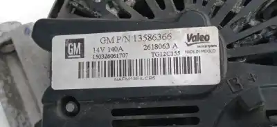 Автозапчастина б/у генератор для opel astra j lim. excellence посилання на oem iam 13586366  13586366