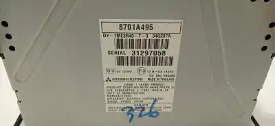 Автозапчастина б/у аудіо система / радіо cd для mitsubishi asx (ga0w) challenge 2wd посилання на oem iam 8701a495  