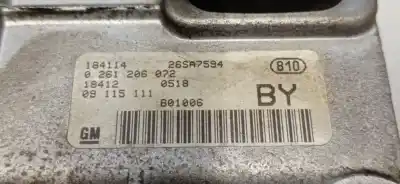 Автозапчасти б/у БЛОК УПРАВЛЕНИЯ ДВИГАТЕЛЕМ за OPEL CORSA C  ссылки OEM IAM 0261206072  0261206072