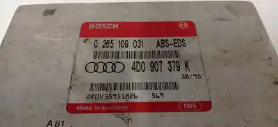 Peça sobressalente para automóvel em segunda mão boitier de commande de abs por audi a6 c4 (4a2) 2.5 tdi referências oem iam 4d0907379k 0265109031 4d0907379k
