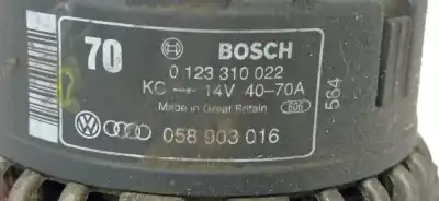 Автозапчасти б/у генератор за audi a4 b5 avant (8d5) 1.8 ссылки oem iam 0123310022  058903016