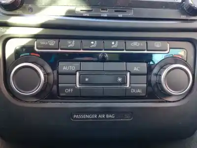 Peça sobressalente para automóvel em segunda mão comando de sofagem (chauffage / ar condicionado)  por volkswagen golf vi variant (aj5) 2.0 tdi referências oem iam 