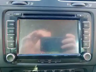 Peça sobressalente para automóvel em segunda mão display gps / multimídia por volkswagen golf vi variant (aj5) 2.0 tdi referências oem iam 