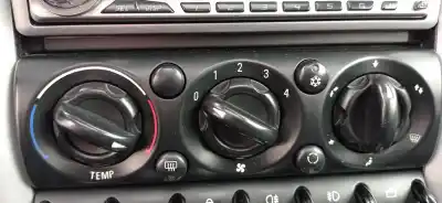 Peça sobressalente para automóvel em segunda mão comando de sofagem (chauffage / ar condicionado)  por bmw mini (r50,r53) cooper referências oem iam   