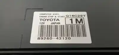 Second-hand car spare part electronic module for toyota rav 4 advance oem iam references 8926042120
