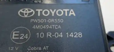 Second-hand car spare part electronic module for toyota rav 4 advance oem iam references pw5010r550
