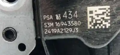 Peça sobressalente para automóvel em segunda mão fechadura da porta dianteira esquerda por citroen berlingo live m referências oem iam 163434