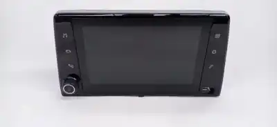 Second-hand car spare part multifunction display for citroen berlingo live m oem iam references 98345773zd 98345773zd 98345773zd