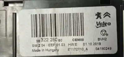 Second-hand car spare part electronic module for citroen berlingo live m oem iam references 9832228080 9832228080 9832228080