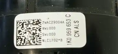Автозапчасти б/у кольцо подушки безопасности за seat leon (1p1) 1.6 ссылки oem iam 1k0959653c  1k0959653c