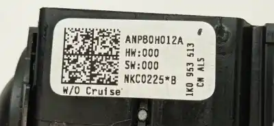 Second-hand car spare part indicator switch for seat leon (1p1) 1.6 oem iam references 1k0953513  1k0953513