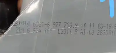 Second-hand car spare part left tailgate light for bmw 3 compact (e46) 316 ti oem iam references 63216927  63216927