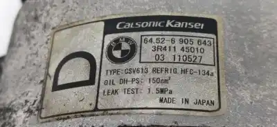 Pezzo di ricambio per auto di seconda mano compressore aria condizionata per bmw 3 compact (e46) 316 ti riferimenti oem iam 64526905643
