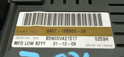 Piesă de schimb auto la mâna a doua ECRAN DISPLAY MULTIFUNCȚIONAL DISPLEI pentru FORD FIESTA (CB1)  Referințe OEM IAM 8A6T18B955ZA  8A6T18B955ZA