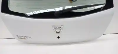 Second-hand car spare part tailgate for dacia sandero ambiance oem iam references   