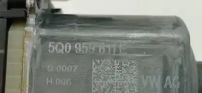 Second-hand car spare part rear left window motor for seat leon (5f1) reference oem iam references 5q0959811e 5q0959811e 5q0959811e