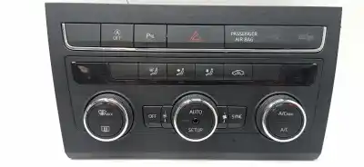 Peça sobressalente para automóvel em segunda mão comando de sofagem (chauffage / ar condicionado) por seat leon (5f1) reference referências oem iam 5f0907044ak 5f0907044ak 5f0907044ak