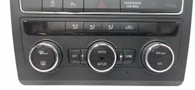 Peça sobressalente para automóvel em segunda mão comando de sofagem (chauffage / ar condicionado) por seat leon (5f1) reference referências oem iam 5f0907044ak 5f0907044ak 5f0907044ak