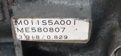 Автозапчастина б/у коробка передач для mitsubishi montero (v20/v40) 2500 td gl посилання на oem iam me580807 me580807 m011s5a001
