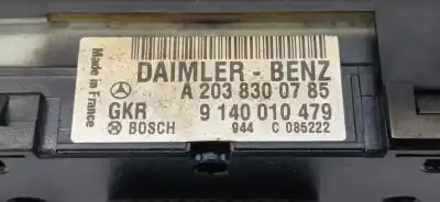 Автозапчастина б/у клімат-контроль для mercedes-benz clase c (w203) sportcoupe c 180 compressor (203.746) 143 cv / 105 kw посилання на oem iam a2038300785 a2038300785 a2038300785