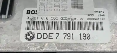 Peça sobressalente para automóvel em segunda mão centralina de motor uce por bmw serie 3 compact (e46) 320td referências oem iam 0281010565 0281010565 dde7791190