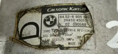 Second-hand car spare part air conditioning compressor for bmw serie 3 compact (e46) 320td oem iam references 64526905643  64526905643