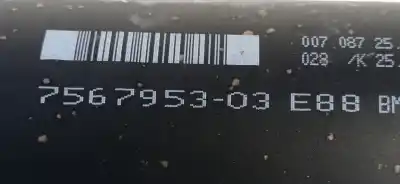 Peça sobressalente para automóvel em segunda mão transmissão central traseira por bmw serie 1 berlina (e81/e87) 116d referências oem iam 756795303