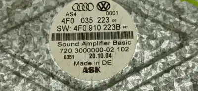 Peça sobressalente para automóvel em segunda mão módulo eletrônico por audi a6 berlina (4f2) 2.4 177 cv / 130 kw referências oem iam 4f0035223 4f0035223 4f0035223
