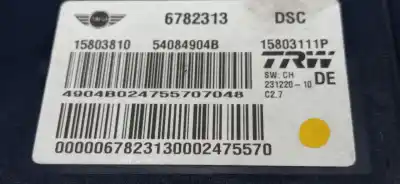 Peça sobressalente para automóvel em segunda mão abs por bmw mini (r56) cooper s referências oem iam 6782313 54084904b 15803111p