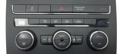 Автозапчастина б/у клімат-контроль для seat leon (5f1) 1.6 tdi посилання на oem iam 5f0907044d 5f0907044d 5f0907044d