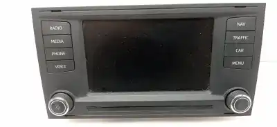 Автозапчасти б/у многофункциональный дисплей за seat leon (5f1) 1.6 tdi ссылки oem iam 5f0919603a 5f0919603a 5f0919603a