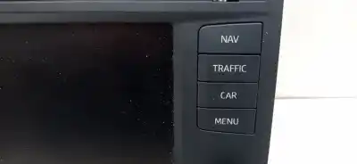 Автозапчасти б/у многофункциональный дисплей за seat leon (5f1) 1.6 tdi ссылки oem iam 5f0919603a 5f0919603a 5f0919603a