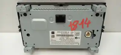 Автозапчасти б/у многофункциональный дисплей за seat leon (5f1) 1.6 tdi ссылки oem iam 5f0919603a 5f0919603a 5f0919603a